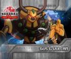 Gus et Bakugan Vulcan