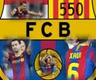 Xavi Hernandez 550 matchs pour le FC Barcelone