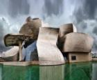 Musée Guggenheim Bilbao, Musée d'art contemporain à Bilbao, Pays Basque, Espagne. Projet de Frank Gehry