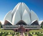 Temple du Lotus, Maison d'adoration bahaï à New Delhi, Inde