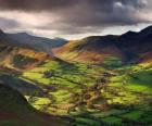 Vallée de Newlands, Cumbria, Angleterre