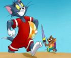 Tom et Jerry sur la plage