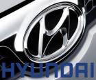 Logo de Hyundai, marque de voitures en Corée du Sud