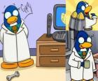 Gary l'inventeur local du Club Penguin