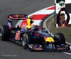 Mark Webber - Red Bull - Shanghai, Chine Grand Prix (2011) (3e place)