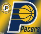 Logo des Indiana Pacers équipe NBA. Division Centrale, Conférence Est
