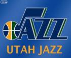 Logo Utah Jazz, équipe NBA. Division Nord-Ouest, Conférence Ouest 