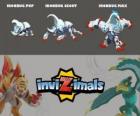 Ironbug en trois phases Ironbug Pup, Ironbug Scott et Ironbug Max, Invizimals