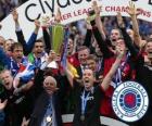 Rangers FC, Rangers de Glasgow, qui a remporté la Ligue de football écossais 2010-2011