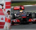 Lewis Hamilton - McLaren - Barcelone, Espagne Grand Prix (2011) (2e place)