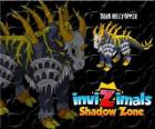 Dark Hilltopper. Invizimals Shadow Zone. Machine de combattrepleine de rage