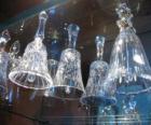 Cloches de Noël de verre