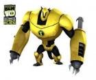 Le Tatou ou Armodrillo, robuste alien comme un tatou robot de la planète Terraexcava. Ben 10 Ultimate Alien