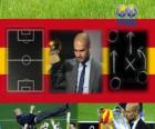 Pep Guardiola entraîneur de football de hommes la FIFA de l'année 2011