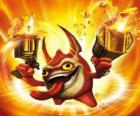 Skylander Trigger Happy, le roi de la gâchette. Skylanders Tech