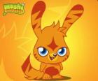 Katsuma. Moshi Monsters. Un petit lapin