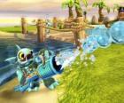 Skylander Gill Grunt, une créature qui ne laisse jamais échapper sa proie. Skylanders Eau