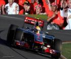 Lewis Hamilton - McLaren - Melbourne, Grand prix d'Australie (2012) (3ème position)