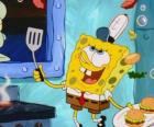 SpongeBob travaille