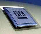 Logo de GM ou General Motors. Marque de voitures des États-Unis