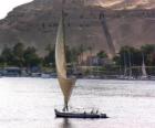 Le Nil est le plus grand fleuve en Afrique, en passant par l'Égypte