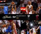 Finales NBA 2012, 4 e partie, Oklahoma City Thunder 98 - Miami Heat 104