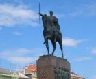 Monument au roi Tomislav, Zagreb, Croatie