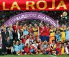 Espagne,  champion UEFA EURO 2012