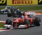 Fernando Alonso - Ferrari - Grand prix d'Angleterre 2012, 2e position)