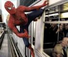 Spider Man en action