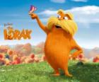 Le Lorax, le géant à poil est le gardien de la forêt qui parle avec les arbres