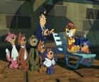 Les protagonistes du film Le Pacha - Top Cat