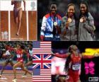 Athlétisme 400 m  féminin LDN 12