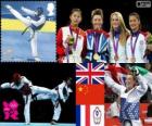 Taekwondo - 57kg femmes LDN 2012