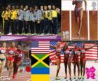 4x100 m femmes Londres 2012