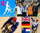 Cyclisme Keirin hommes LDN 2012