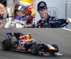 Mark Webber - Red Bull - Grand Prix de Corée du Sud 2012, 2ème classés
