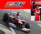 Fernando Alonso - Ferrari - Grand prix de l'Inde 2012, 2ème classés