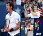 Andy Murray champion US Open de tennis 2012