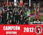 Xolos de Tijuana champion apertura 2012, Mexique