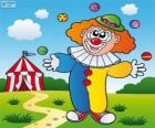 Clown jonglerie