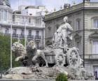 Fontaine de Cibeles, Madrid, Espagne