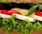 Sandwich de légumes