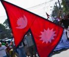 Le drapeau du Népal