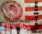 Olympiakos Le Pirée, champion Super League 2012-2013