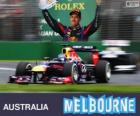 Sebastian Vettel - Red Bull - Grand Prix d'Australie 2013, 3e classés