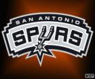 Logo San Antonio Spurs, équipe de la NBA. Division Sud-Ouest, Conférence Ouest