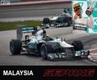 Lewis Hamilton - Mercedes - Grand Prix de Malaisie 2013, 3e classés
