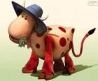 La vache Azalée, l'un des personnages de Le Manège enchanté