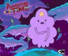 Princesse Lumpy Space, un nuage avec une étoile sur le front